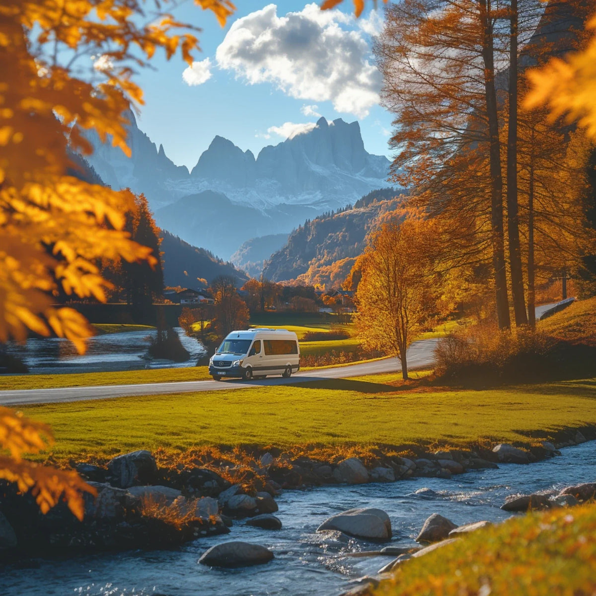 Abseits der Massen: Entdecke Europas schönste Herbstziele mit Deinem Reisemobil