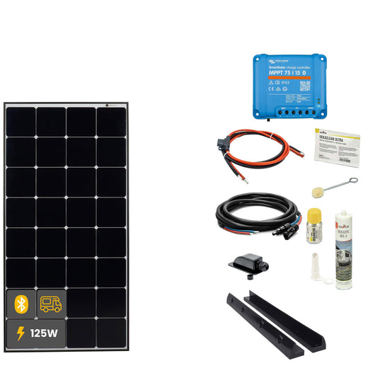 125W Daylight Wohnmobil Solaranlage SOLA Frame schwarz