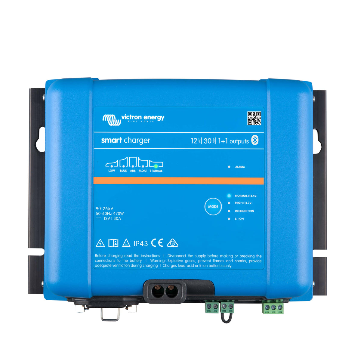 Victron Phoenix Smart IP43 Charger 12/30(1+1) 120-240V