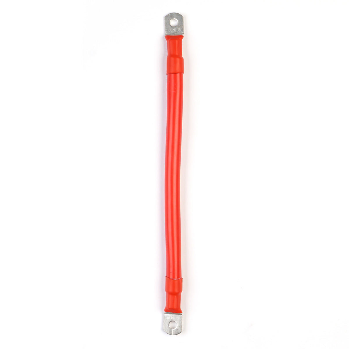 WATTSTUNDE® Batteriekabel 70 mm² M8/M8 30 cm rot