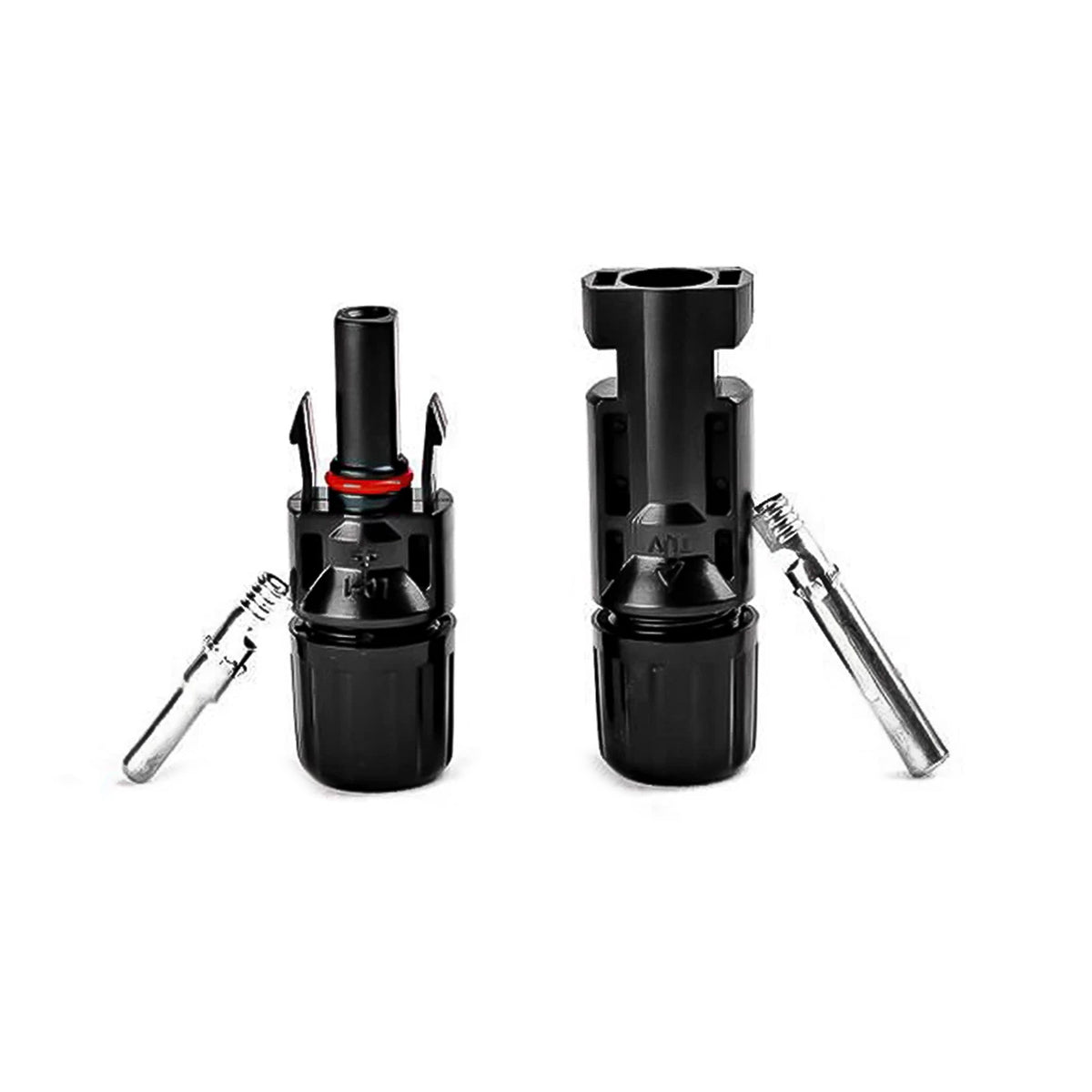 4mm² Anschluss Set II (L) - 2 Module parallel mit MC4 Stecker - 20 Meter Solarkabel lose
