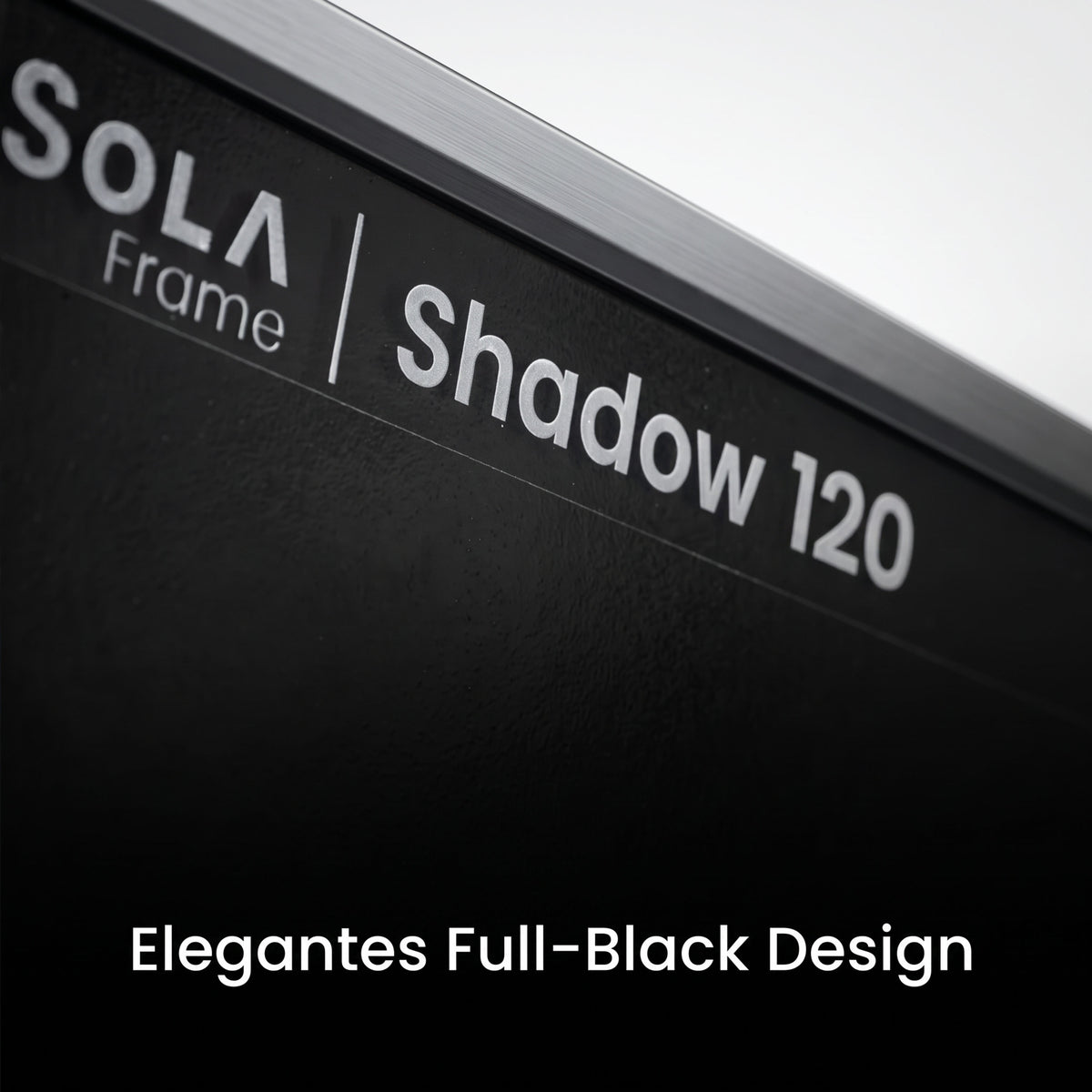 WATTSTUNDE® SOLA Frame Shadow Solarmodul 120 W