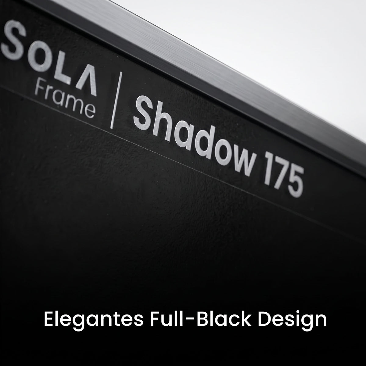 WATTSTUNDE® SOLA Frame Shadow Solarmodul 175 W