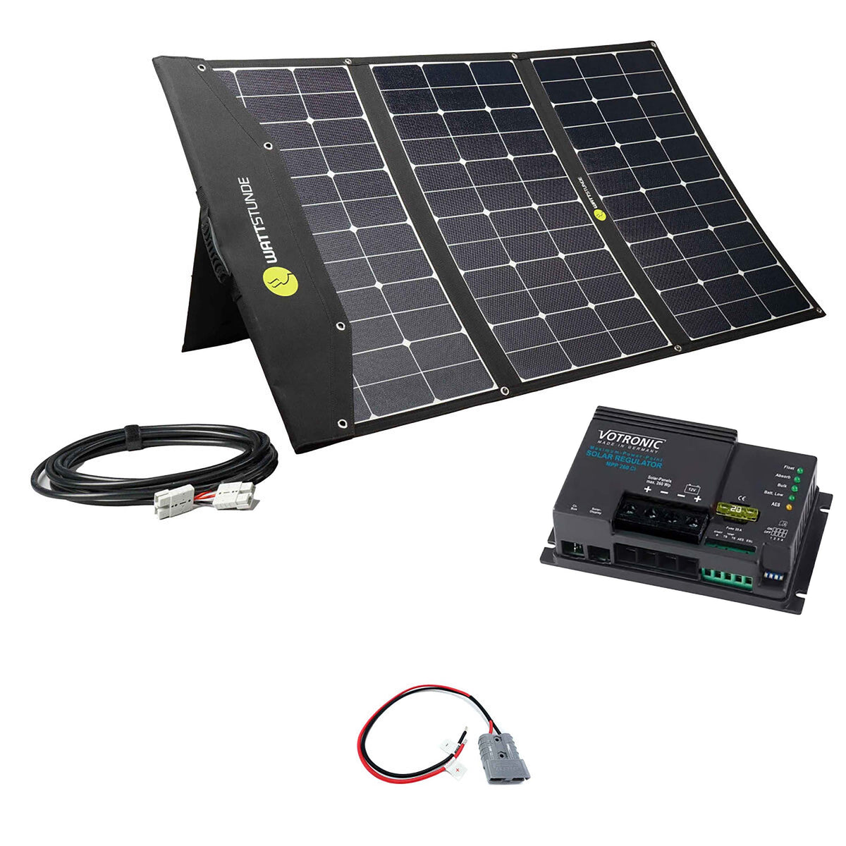 WATTSTUNDE SOLA Ease 200W SunFolder Solartasche Variationsset Votronic MPP260 Nein