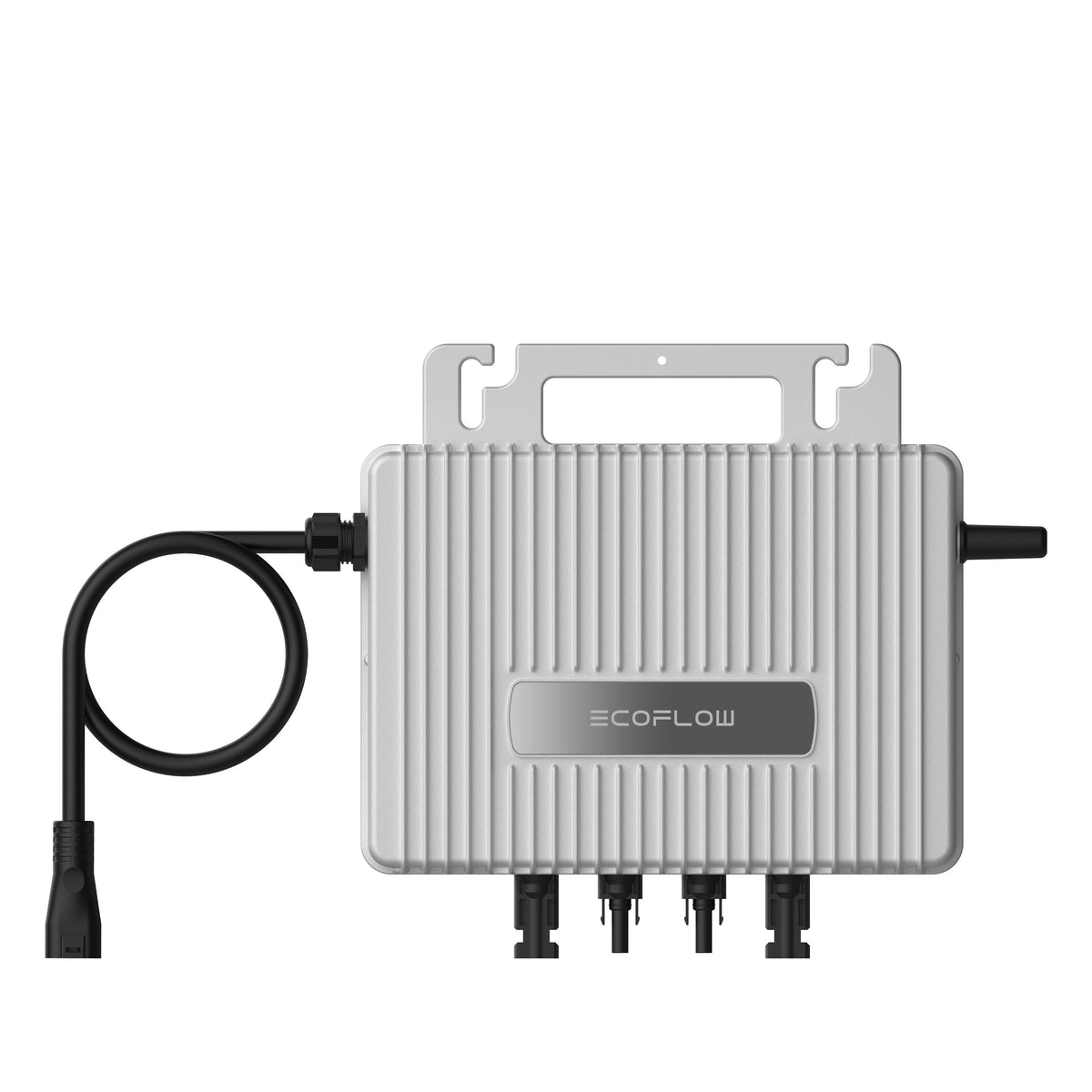 950 W Balkonkraftwerk | Set mit EcoFlow STREAM 800 W Mikrowechselrichter und 2x 475 W DAH Solarmodul mit Gitterbalkon Halterung ohne Speicher