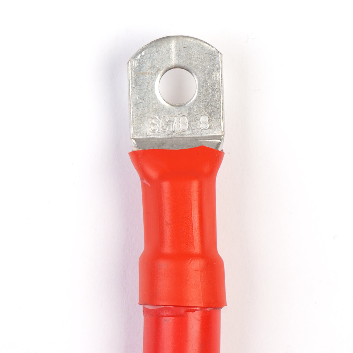 WATTSTUNDE® Batteriekabel 70 mm² M8/M8 30 cm rot