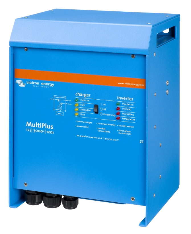 Victron MultiPlus 12/3000/120-16 Wechselrichter 2400 W und Ladegerät 120A