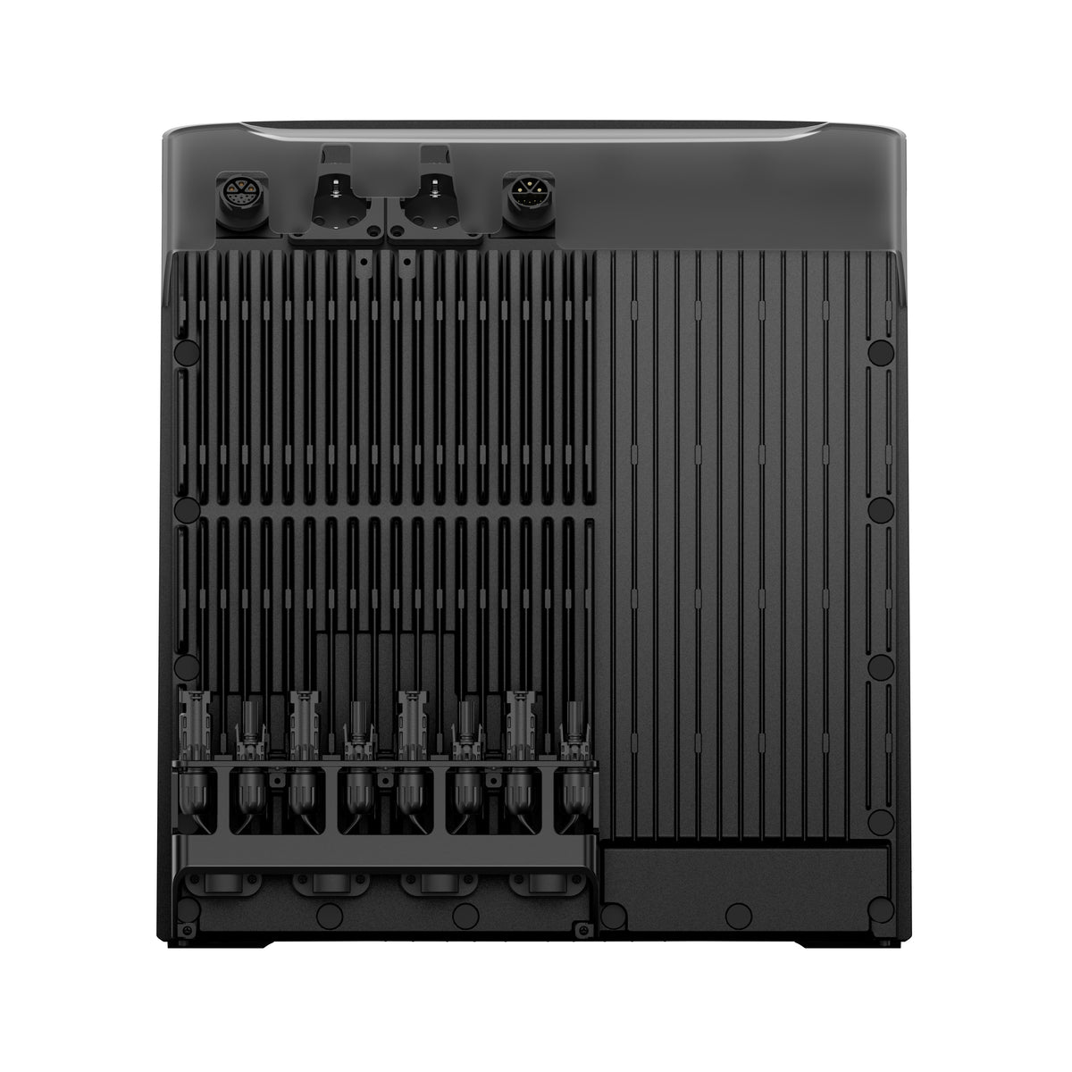 1500 W EcoFlow STREAM Ultra X Balkonkraftwerk | Set mit Hausdachhalterungen für Ziegeldächer, 3x 500 W DAH bifacial Solarmodul und 3,84 kWh Speicher