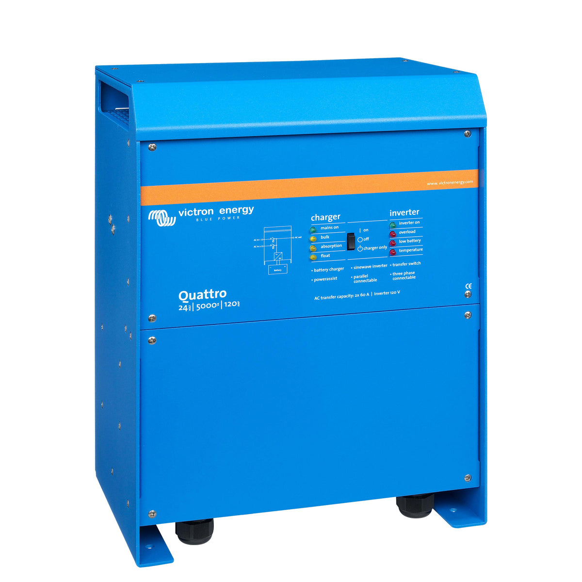 Victron Quattro 24/5000/120-100/100 120V VE.Bus