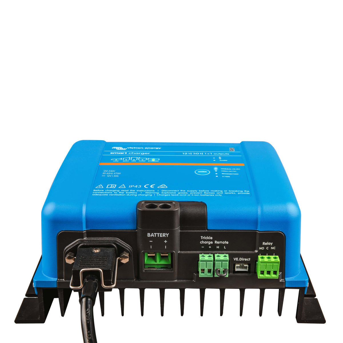300-3360 - Victron Phoenix Smart IP43 Charger 12/30 (1+1) 120/240V (1)