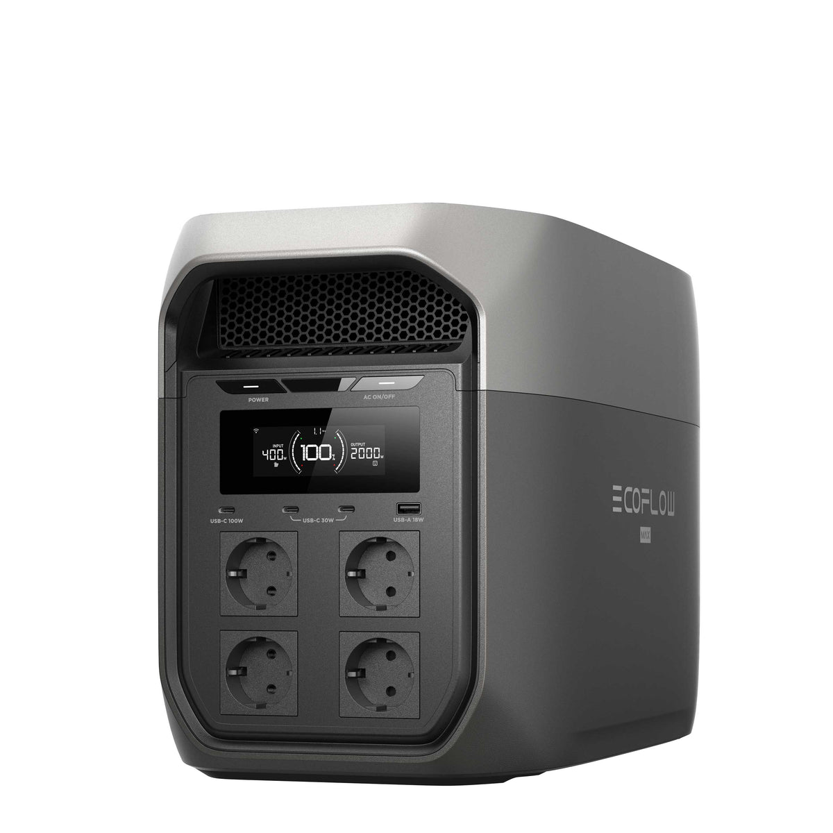 EcoFlow Alternator Charger Set mit 600 W Batterieladegerät mit DELTA 3 Max Powerstation