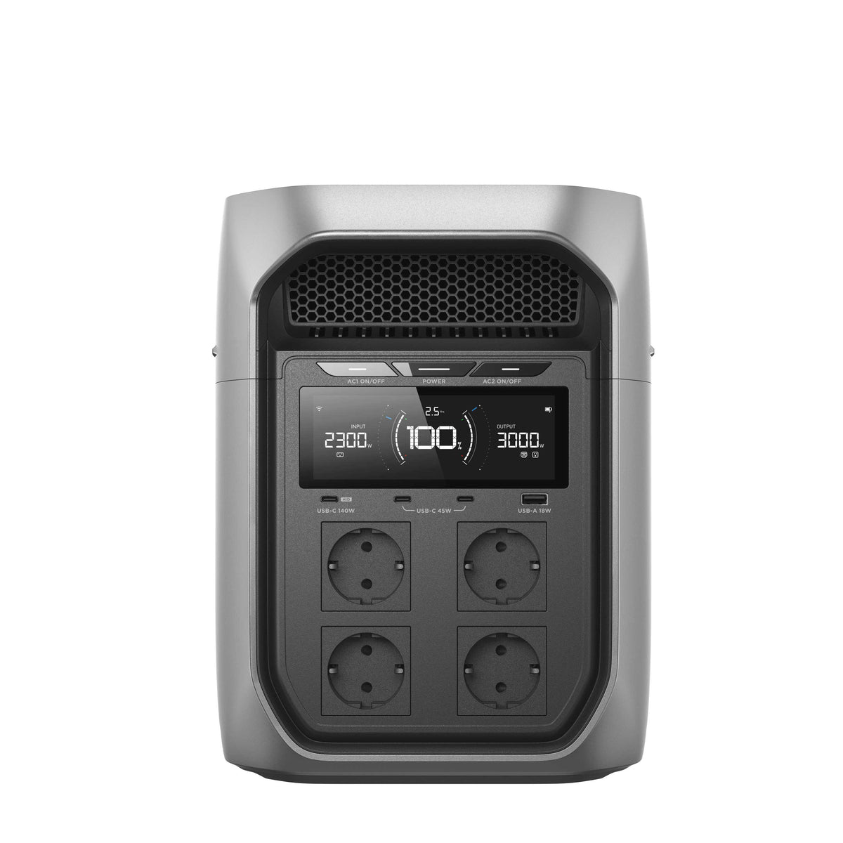 EcoFlow DELTA 3 Max Plus Powerstation Bundle mit WATTSTUNDE® SOLA Ease 200 Wp SunFolder Solartasche