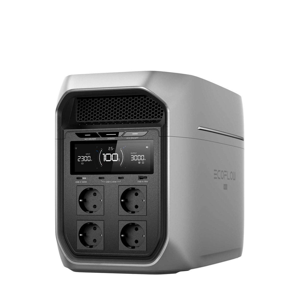 EcoFlow Alternator Charger Set mit 1000 W Batterieladegerät mit DELTA 3 Max Plus Powerstation