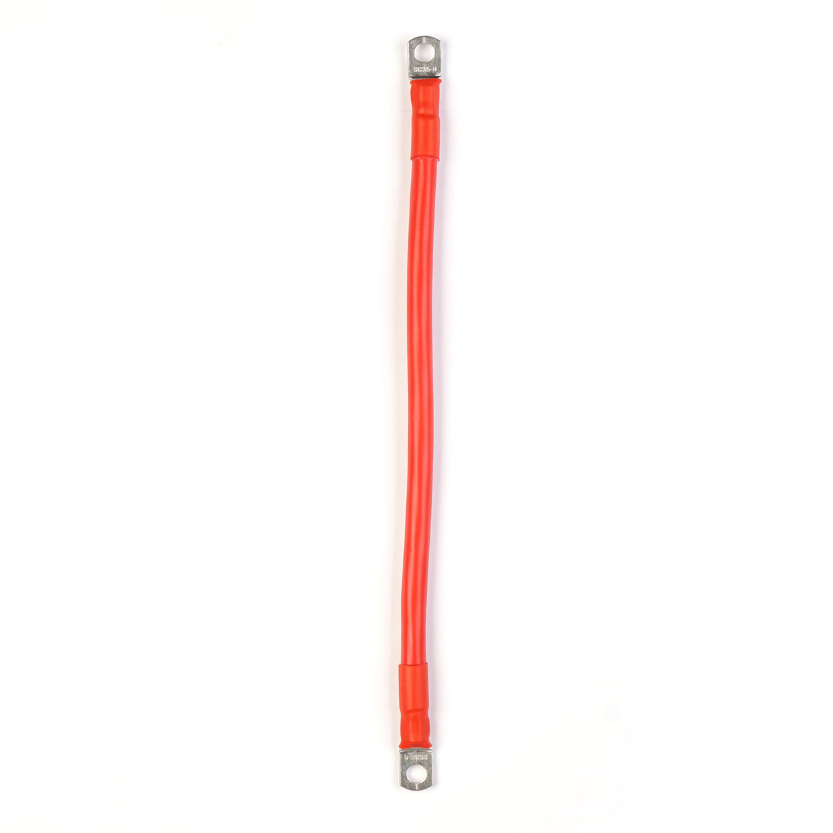 WATTSTUNDE® Batteriekabel 35 mm² M8/M8 30 cm rot