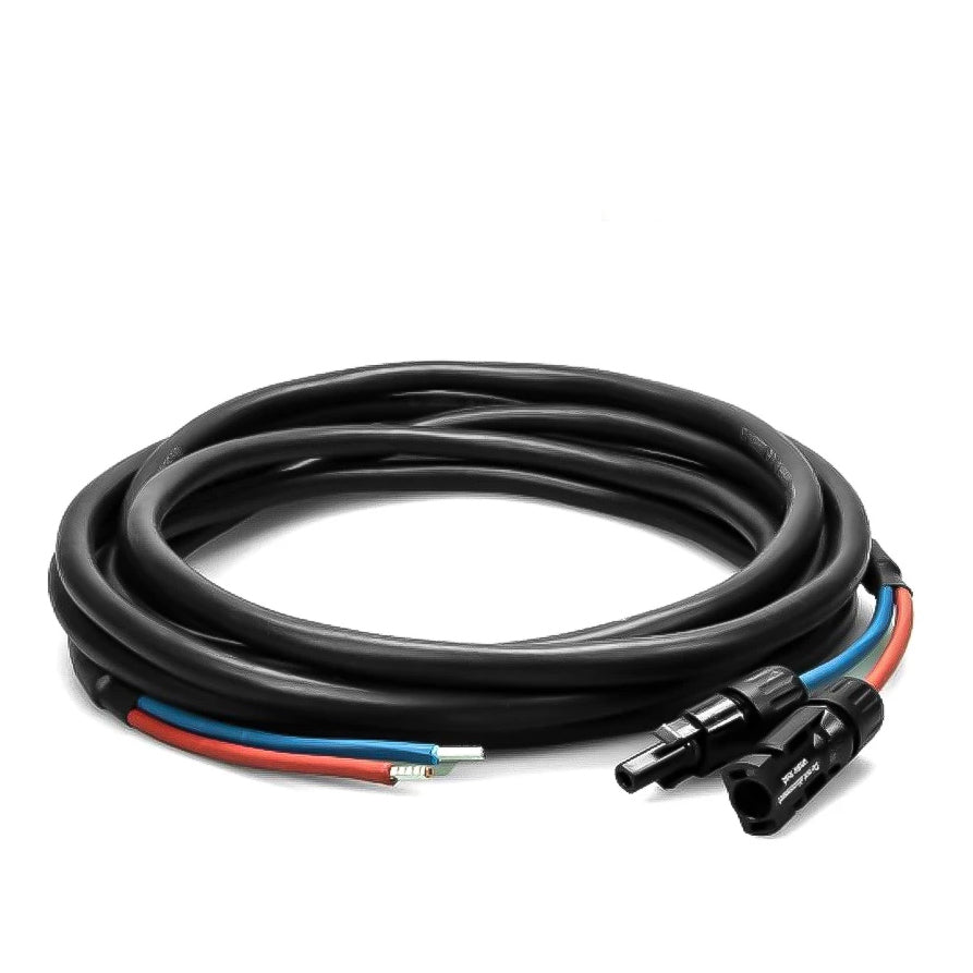 WATTSTUNDE® DAC 6.3 Anschlusskabel Solarmodul zu Laderegler 3 Meter 2 x 6 mm²