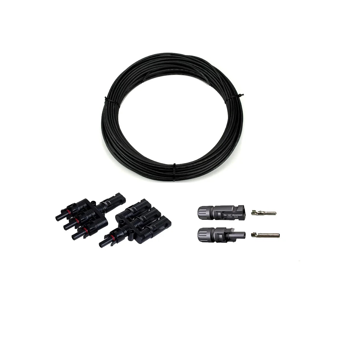 4mm² Anschluss Set III - 3 Module parallel 5 Meter (L)