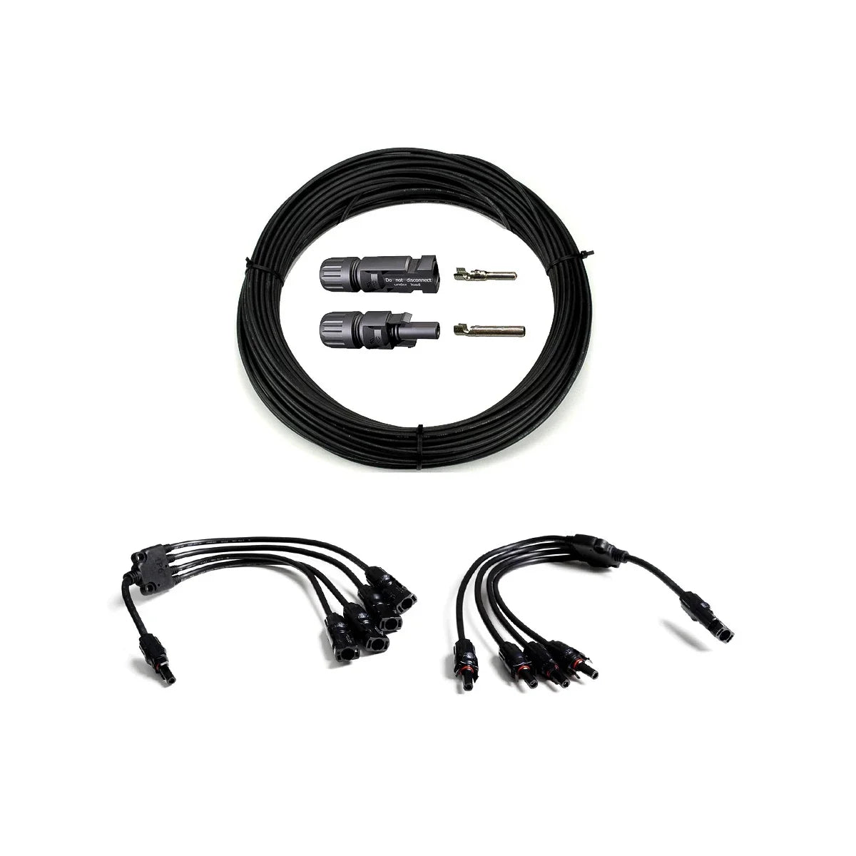 6mm² Anschluss Set IV - 4 Module parallel 10 Meter (L)
