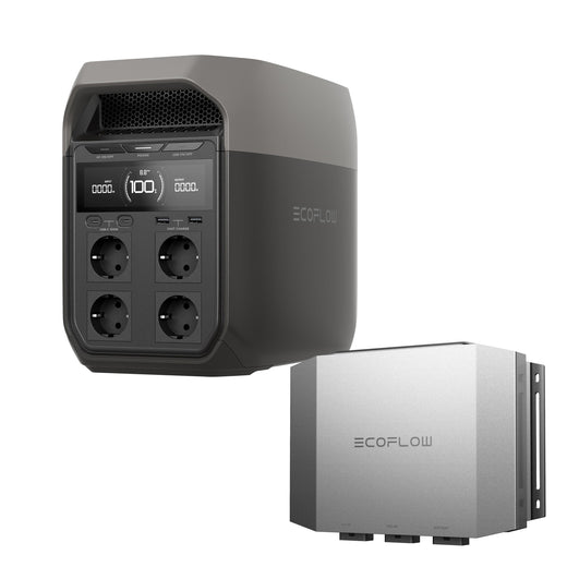 EcoFlow Alternator Charger Set mit 1000 W Batterieladegerät mit DELTA 3 Powerstation