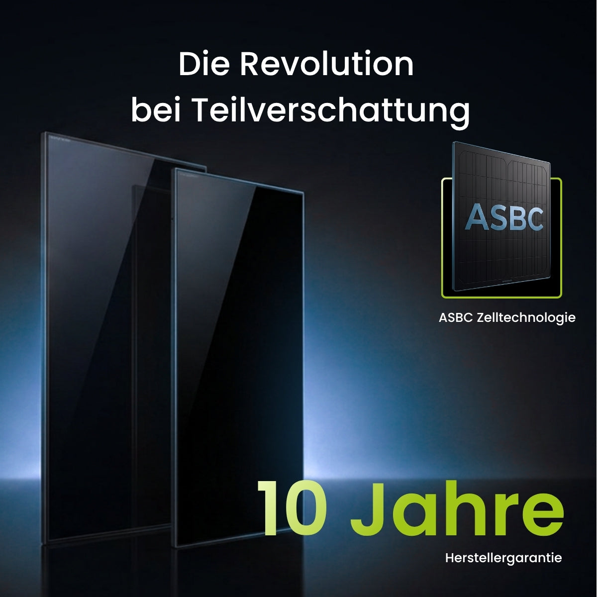 WATTSTUNDE® SOLA Frame Shadow Solarmodul 175 W