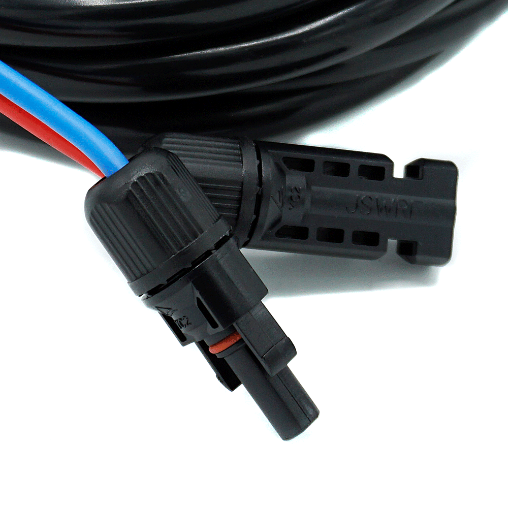 WATTSTUNDE® DAC 4.15 Anschlusskabel Solarmodul zu Laderegler 15 Meter 2 x 4 mm²