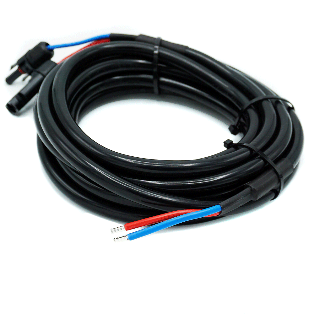 WATTSTUNDE® DAC 6.5 Anschlusskabel Solarmodul zu Laderegler 5 Meter 2 x 6 mm²