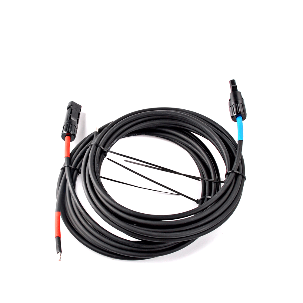WATTSTUNDE® MVK 4.20 Anschlusskabel Solarmodul zu Laderegler 2x 20 Meter 4mm²