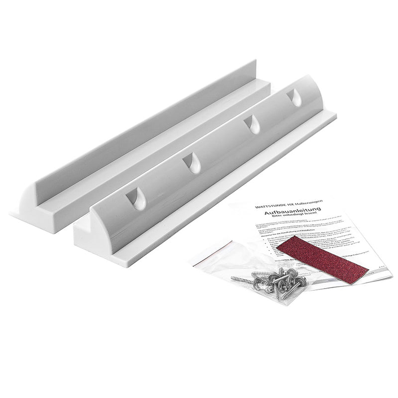 180 W SOLA Frame Mono Wohnmobil Komplettset weiß