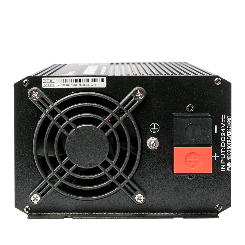 WATTSTUNDE® 1000 W / 2000 W 24 V Sinus Spannungswandler WS24/1000SI